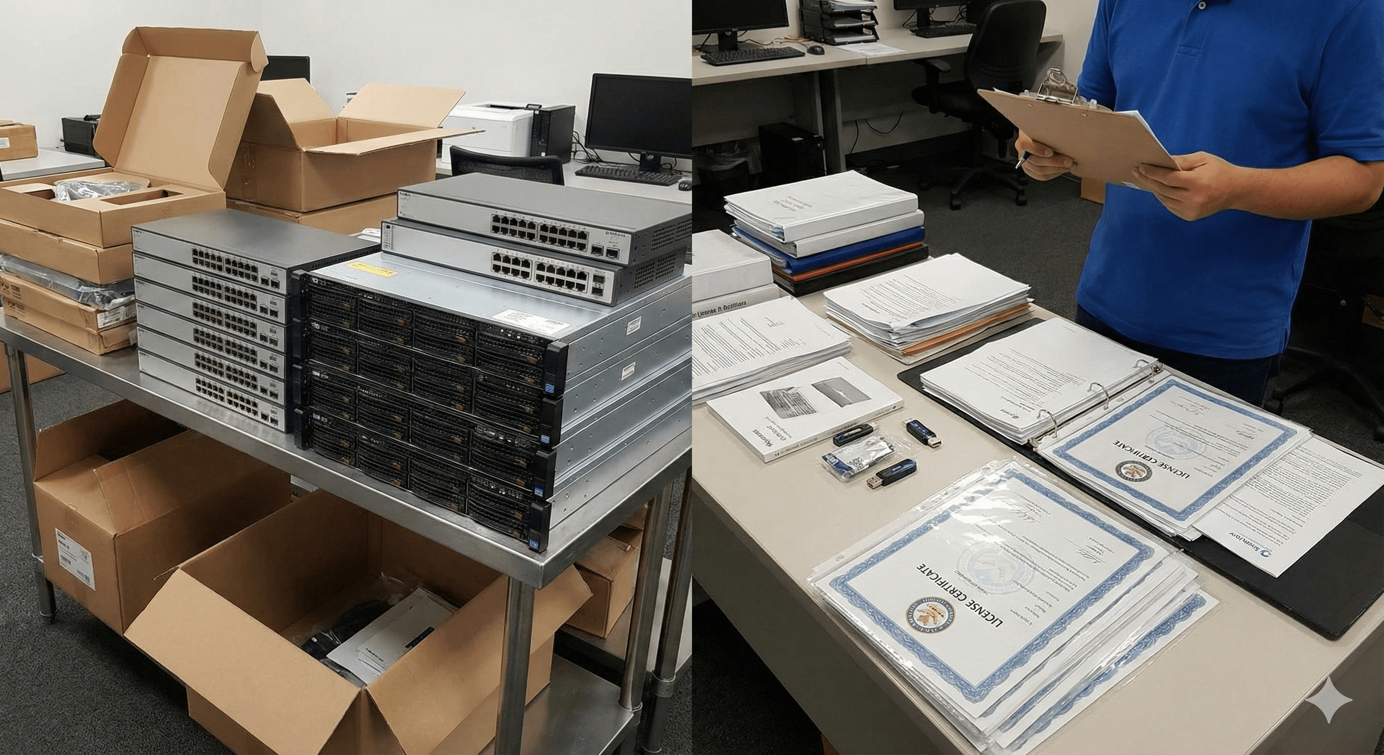 تأمین تجهیزات و لایسنس اینوتک